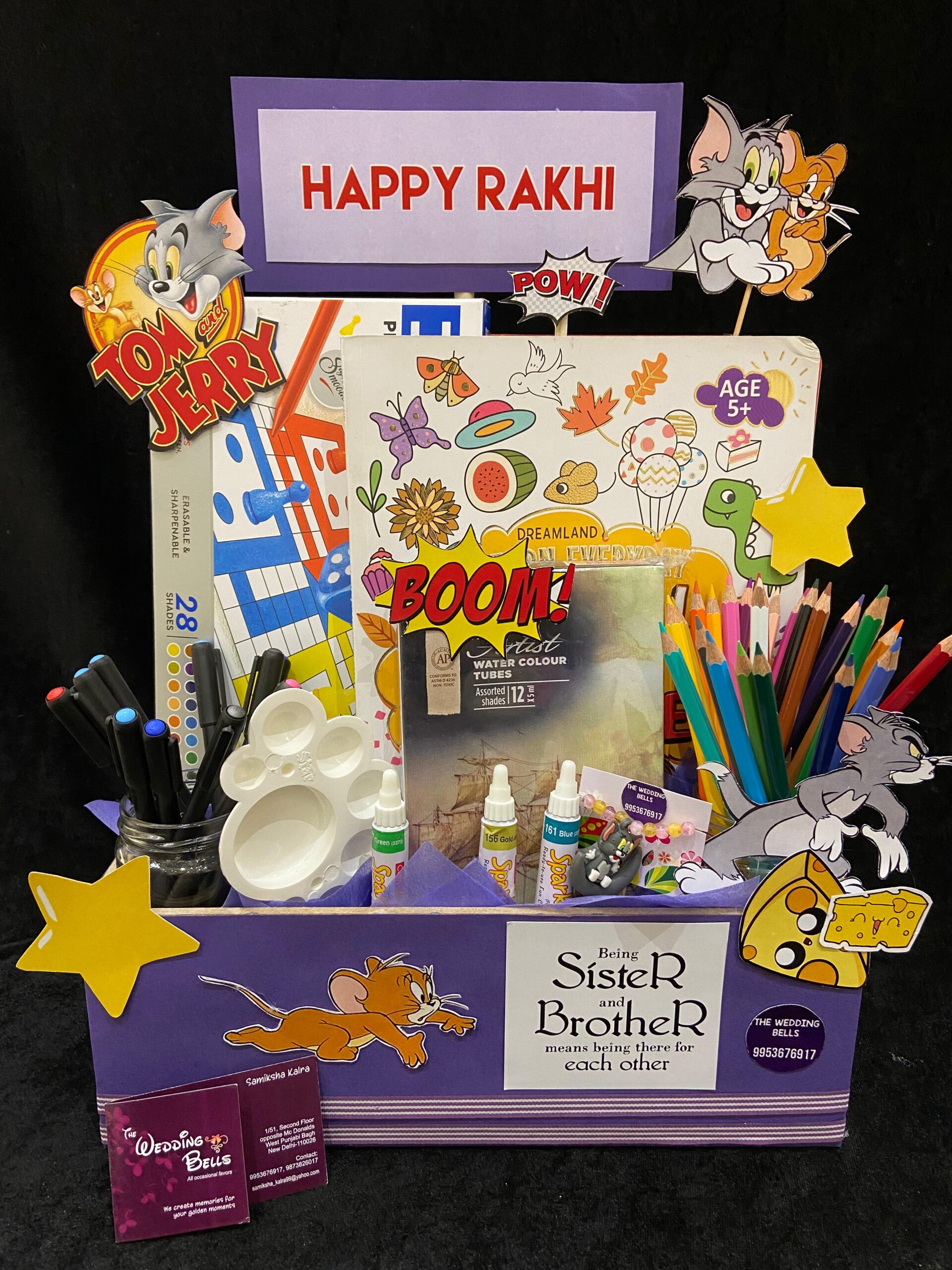 Tom & Jerry-themed hamper